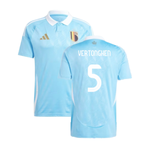 2024-2025 Belgium Away Shirt (Vertonghen 5) 2024-2025 Belgium Away Shirt (Vertonghen 5)