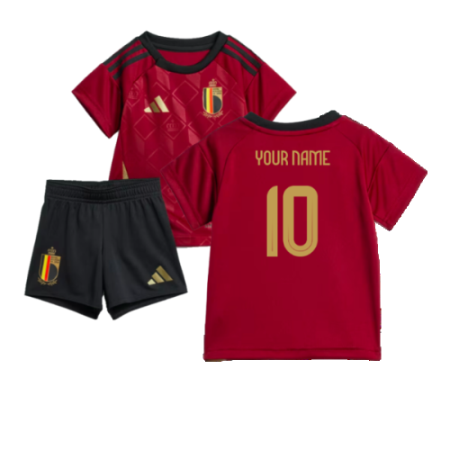 2024-2025 Belgium Home Baby Kit (Your Name)