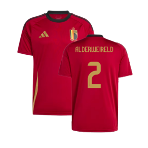 2024-2025 Belgium Home Fan Shirt (Alderweireld 2)