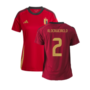 2024-2025 Belgium Home Fan Shirt (Ladies) (Alderweireld 2)