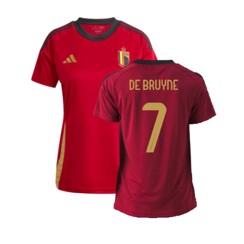 2024-2025 Belgium Home Fan Shirt (Ladies) (De Bruyne 7)