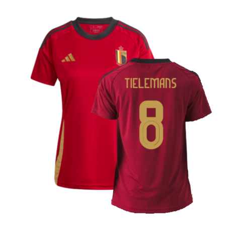 2024-2025 Belgium Home Fan Shirt (Ladies) (Tielemans 8)