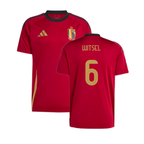 2024-2025 Belgium Home Fan Shirt (Witsel 6)