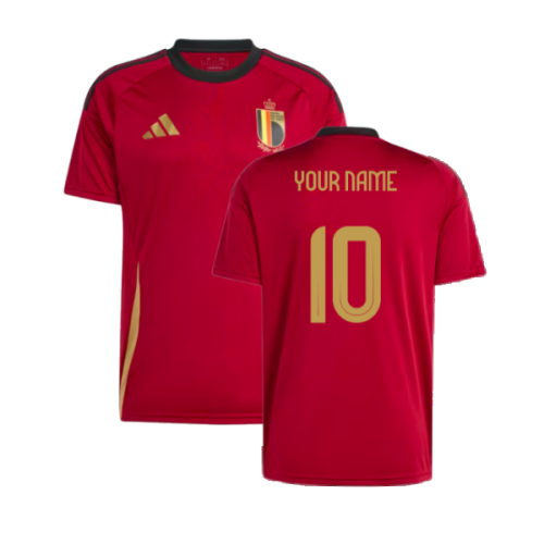 2024-2025 Belgium Home Fan Shirt (Your Name)