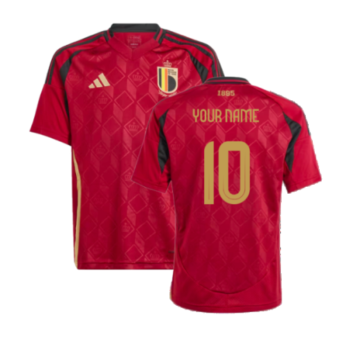 2024-2025 Belgium Home Shirt (Kids) (Your Name)