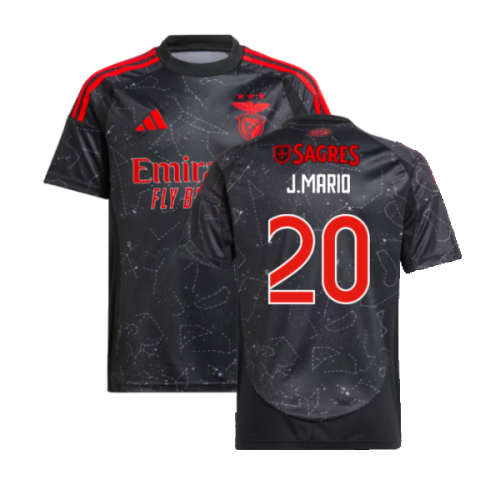 2024-2025 Benfica Away Shirt (Kids) (J.Mario 20)