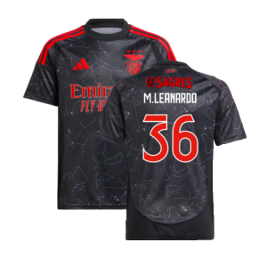 2024-2025 Benfica Away Shirt (Kids) (M.Leanardo 36)