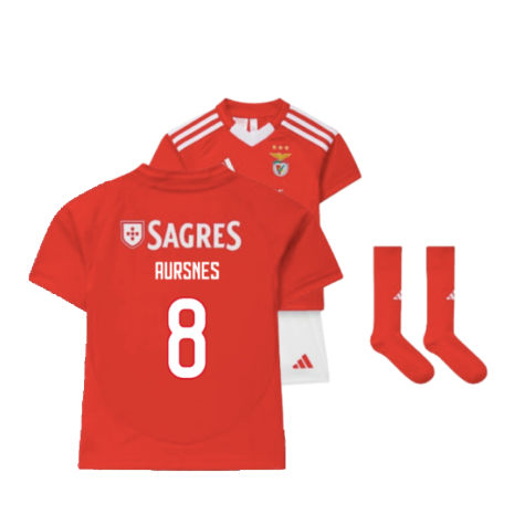 2024-2025 Benfica Home Mini Kit (Aursnes 8)