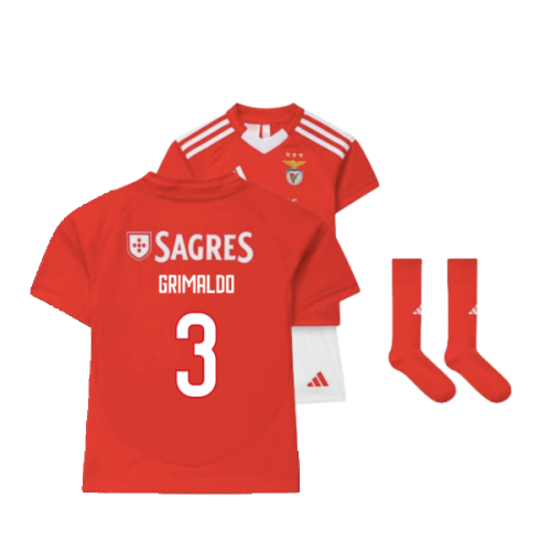 2024-2025 Benfica Home Mini Kit (Grimaldo 3)