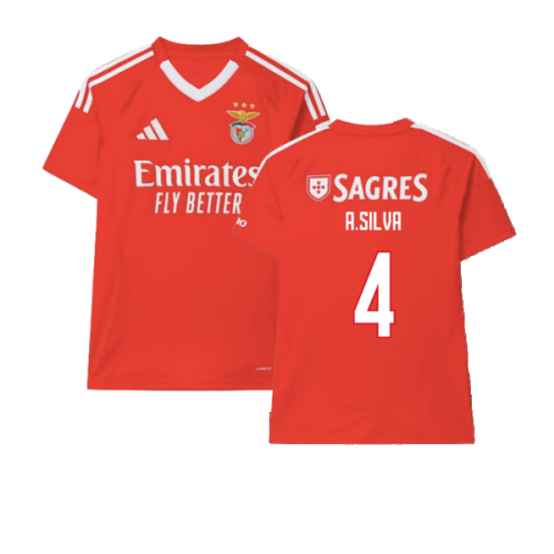 2024-2025 Benfica Home Shirt (A.Silva 4)