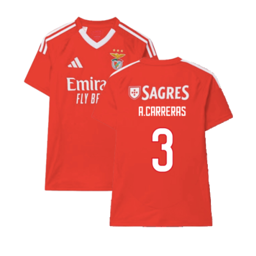 2024-2025 Benfica Home Shirt (Kids) (A.Carreras 3)