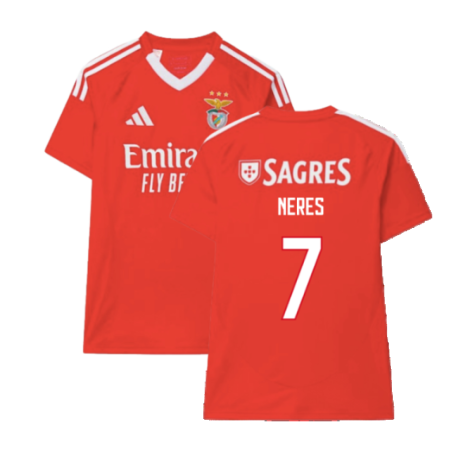 2024-2025 Benfica Home Shirt (Kids) (Neres 7)