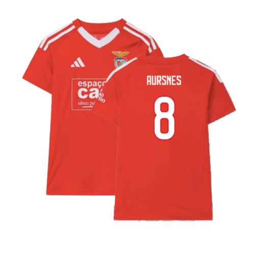 2024-2025 Benfica Home Shirt (Womens) (Aursnes 8)