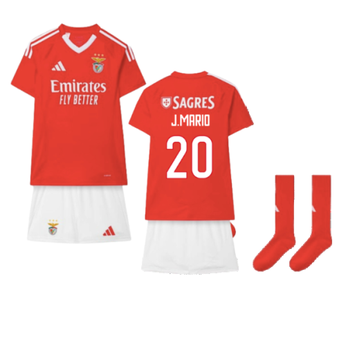 2024-2025 Benfica Home Youth Kit (J.Mario 20)