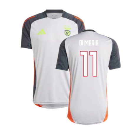 2024-2025 Benfica Training Jersey (Grey) (Di Maria 11)