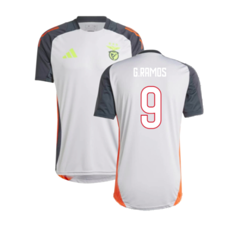 2024-2025 Benfica Training Jersey (Grey) (G.Ramos 9)