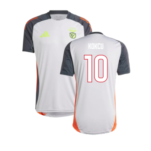 2024-2025 Benfica Training Jersey (Grey) (Kokcu 10)