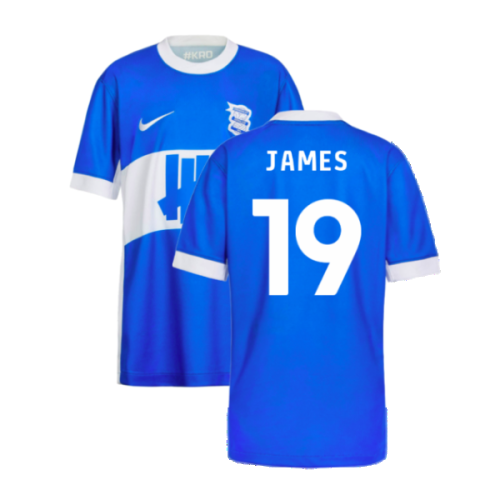 2024-2025 Birmingham City Home Shirt (Kids) (James 19)