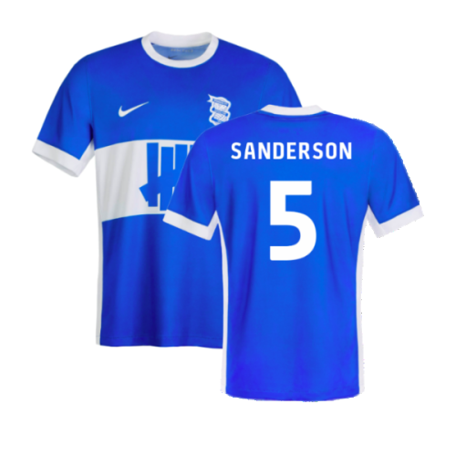 2024-2025 Birmingham City Home Shirt (Sanderson 5)