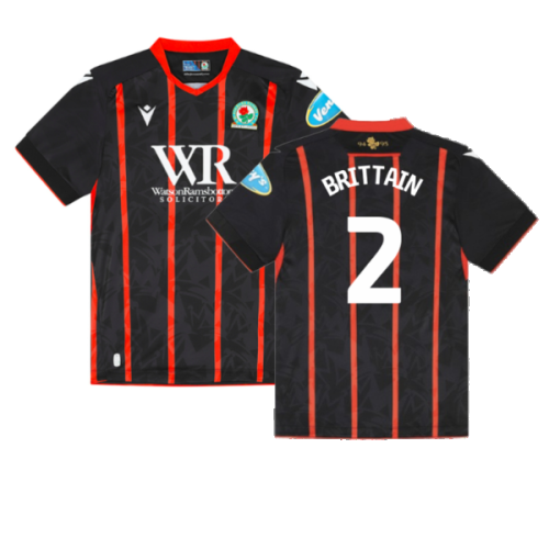 2024-2025 Blackburn Rovers Away Shirt (Brittain 2)