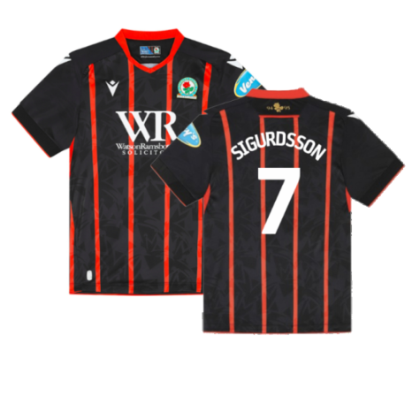 2024-2025 Blackburn Rovers Away Shirt (Kids) (Sigurdsson 7)