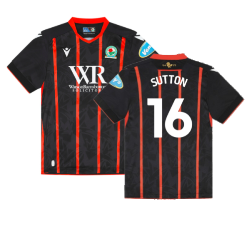 2024-2025 Blackburn Rovers Away Shirt (Sutton 16)