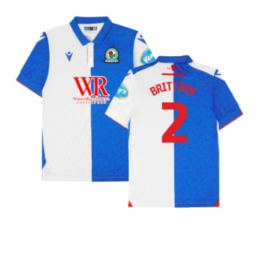 2024-2025 Blackburn Rovers Home Shirt (Brittain 2)