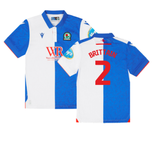 2024-2025 Blackburn Rovers Home Shirt - Kids (Brittain 2)