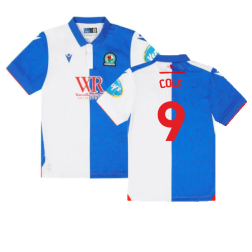 2024-2025 Blackburn Rovers Home Shirt (Kids) (Cole 9)