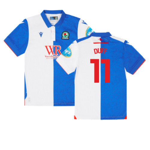 2024-2025 Blackburn Rovers Home Shirt - Kids (Duff 11)