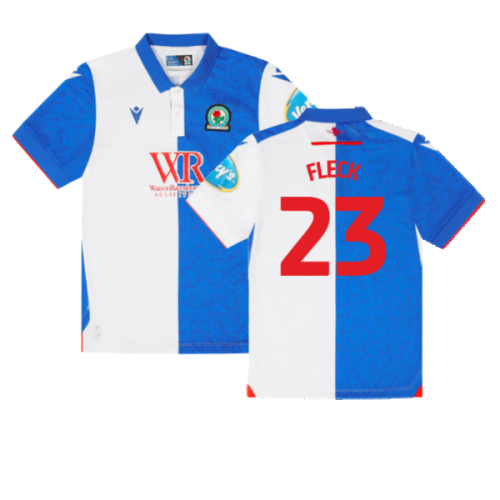 2024-2025 Blackburn Rovers Home Shirt - Kids (Fleck 23)