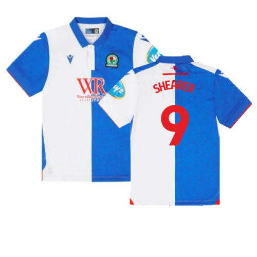 2024-2025 Blackburn Rovers Home Shirt (Kids) (Shearer 9)