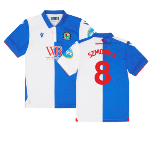 2024-2025 Blackburn Rovers Home Shirt - Kids (Szmodics 8)