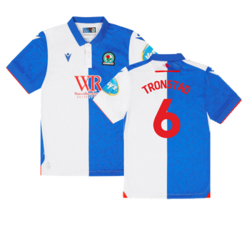 2024-2025 Blackburn Rovers Home Shirt - Kids (Tronstad 6)