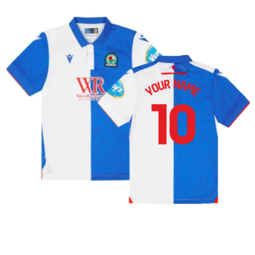 2024-2025 Blackburn Rovers Home Shirt (Kids) (Your Name)