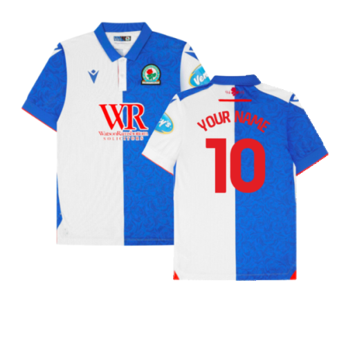 2024-2025 Blackburn Rovers Home Shirt (Your Name)