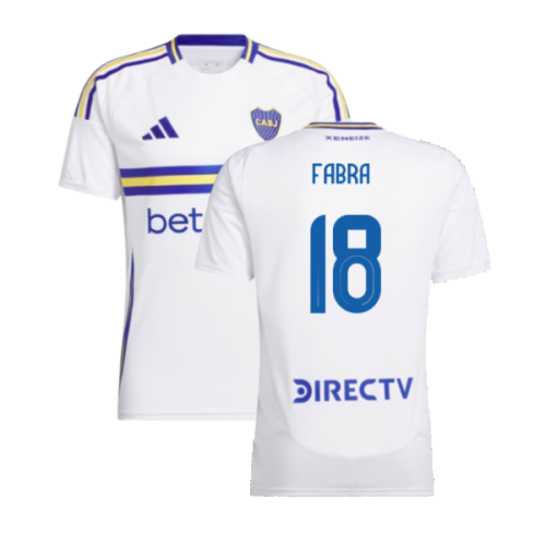 2024-2025 Boca Juniors Away Shirt (Fabra 18)