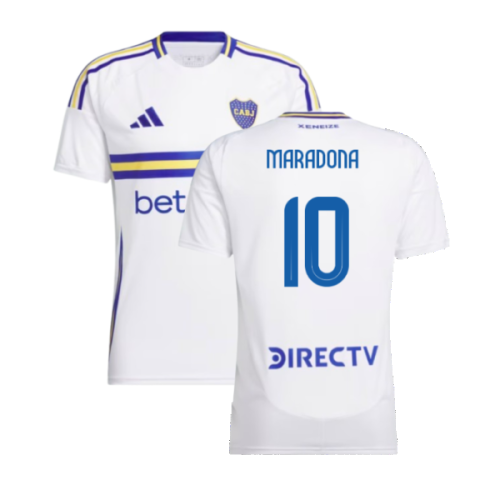 2024-2025 Boca Juniors Away Shirt (Maradona 10)