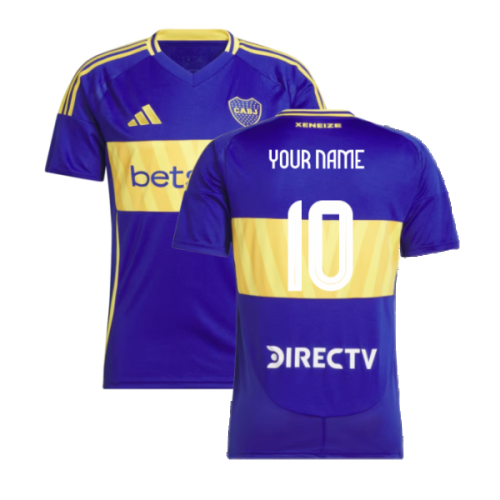 2024-2025 Boca Juniors Home Shirt (Your Name)