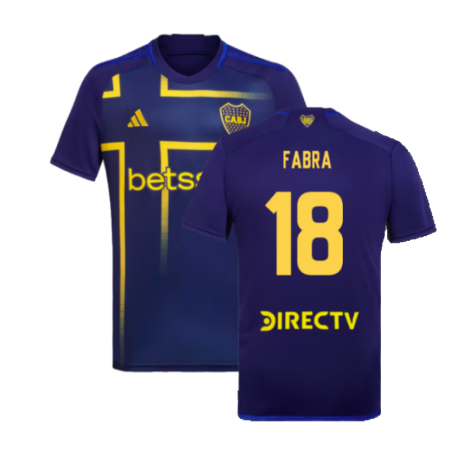 2024-2025 Boca Juniors Third Shirt (Fabra 18)