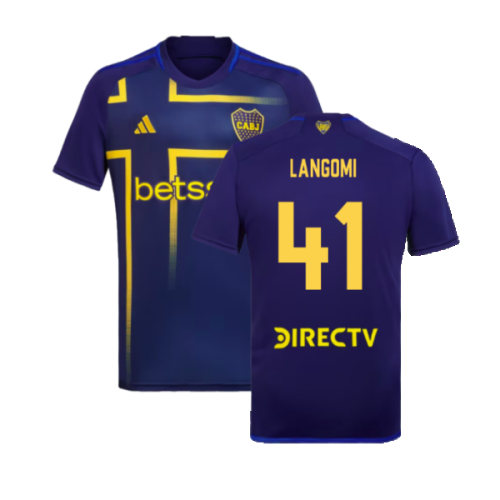 2024-2025 Boca Juniors Third Shirt (Langomi 41)