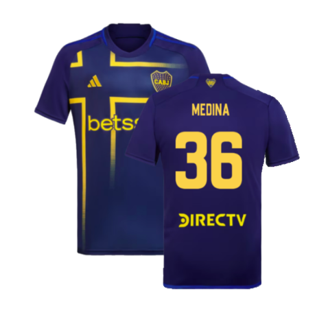 2024-2025 Boca Juniors Third Shirt (Medina 36)