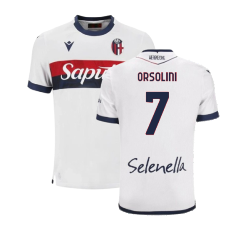 2024-2025 Bologna Away Shirt (Orsolini 7)