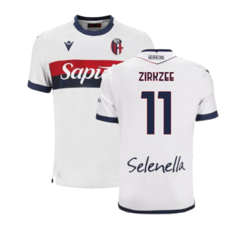 2024-2025 Bologna Away Shirt (Zirkzee 11)