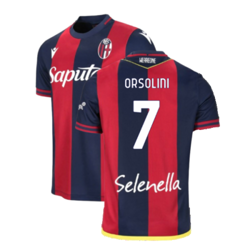 2024-2025 Bologna CL Home Shirt (Orsolini 7)