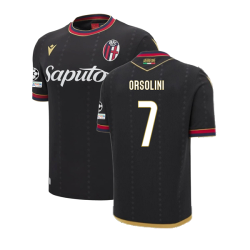 2024-2025 Bologna Fourth CL Shirt (Orsolini 7)