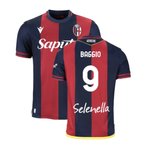 2024-2025 Bologna Home Shirt (Baggio 9)