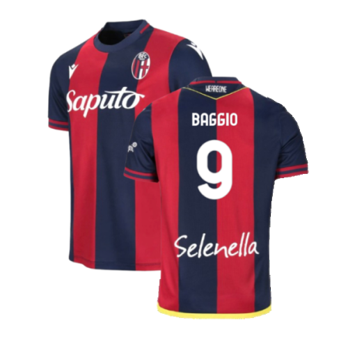 2024-2025 Bologna Home Shirt (Kids) (Baggio 9)