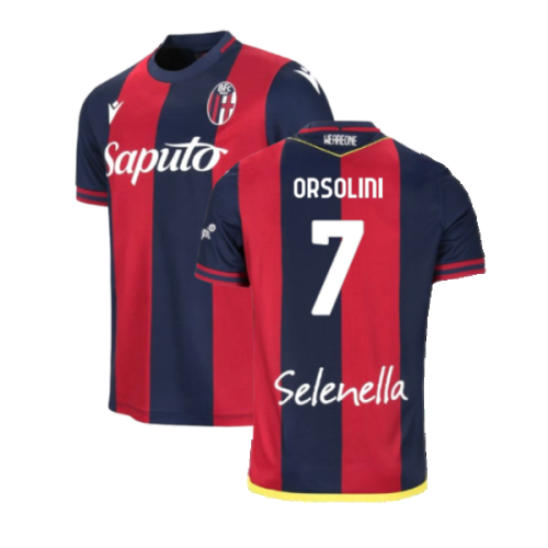 2024-2025 Bologna Home Shirt (Kids) (Orsolini 7)