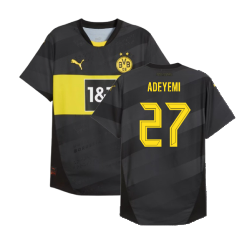 2024-2025 Borussia Dortmund Authentic Away Shirt (Adeyemi 27)